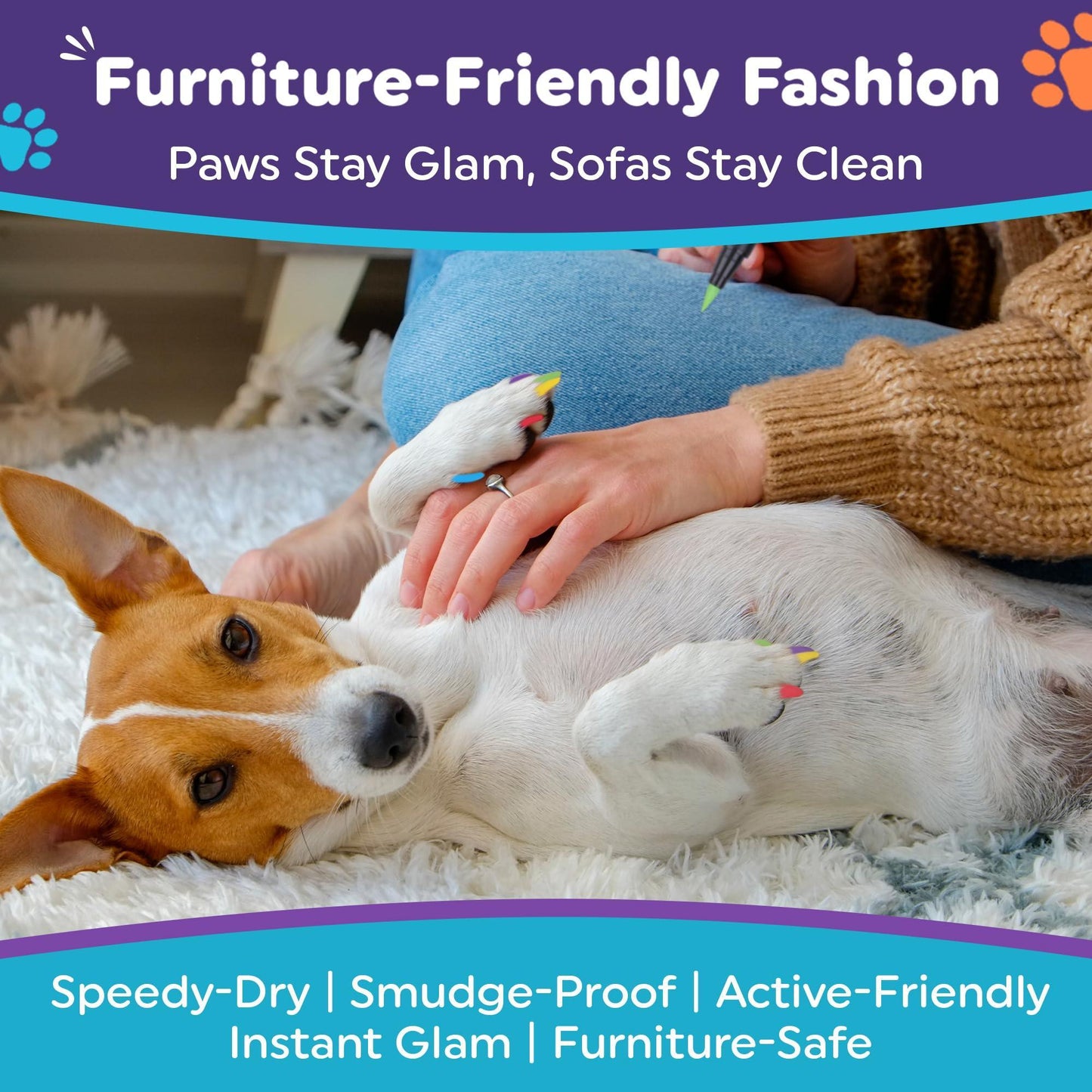 Paw-Safe Nail Polish Pens – Non-Toxic Grooming Fun for Dogs & Cats