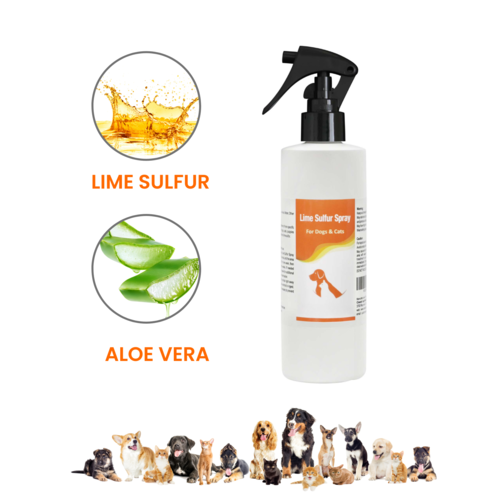 Classic's Lime Sulfur Spray- Pet Care for Dry Itchy Skin