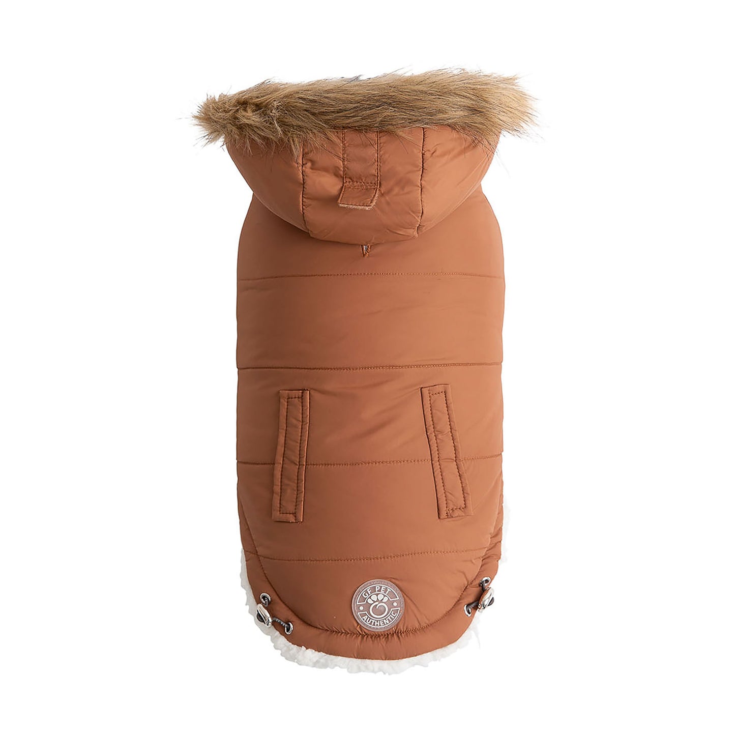 Urban Caramel Parka – Sherpa Lining - Water Resistant Shell