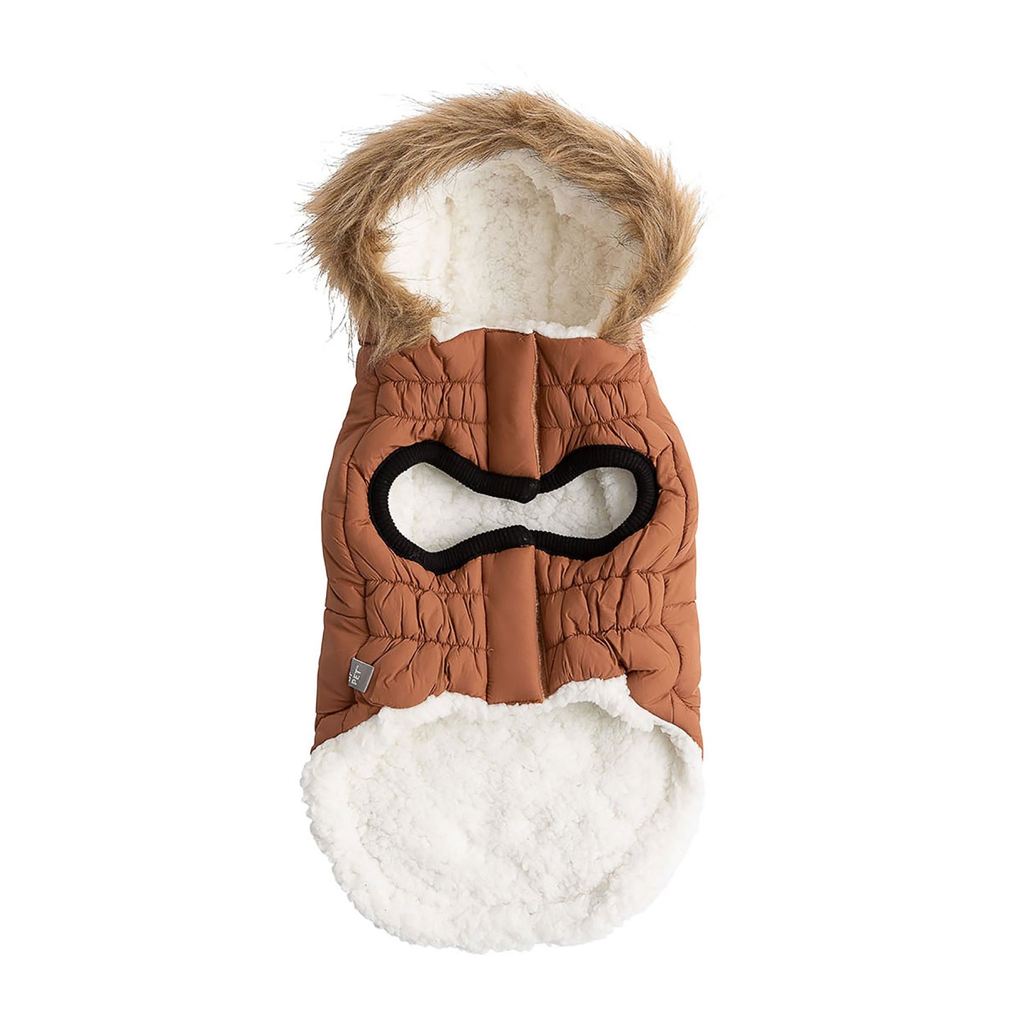 Urban Caramel Parka – Sherpa Lining - Water Resistant Shell