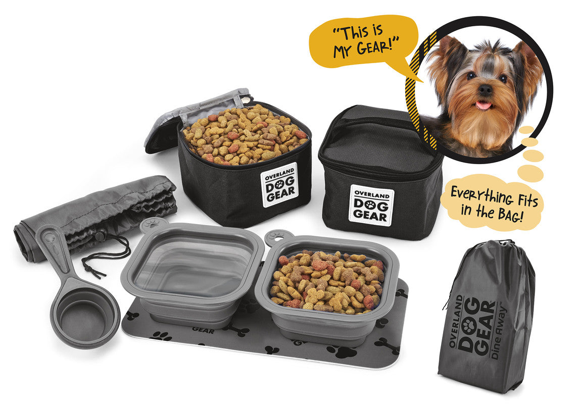 Mobile Dog Gear Bag (Small Dogs or Cats) Everything You Need For a Day Out!