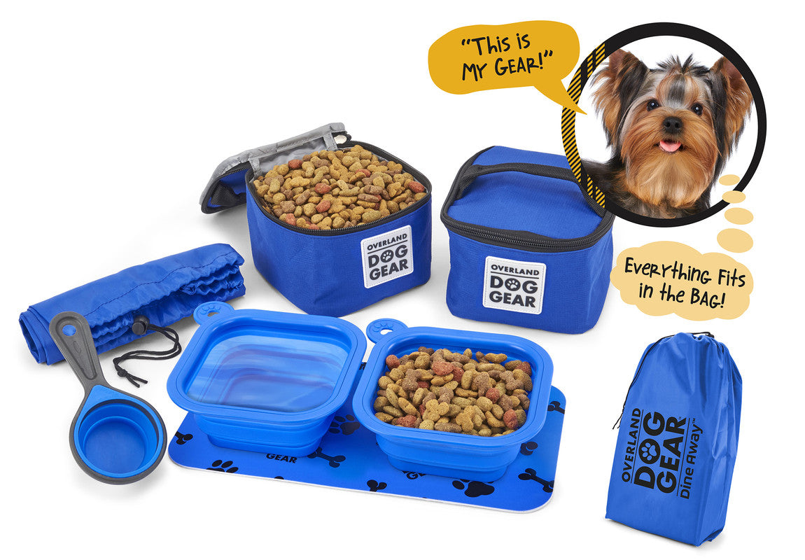 Mobile Dog Gear Bag (Small Dogs or Cats) Everything You Need For a Day Out!