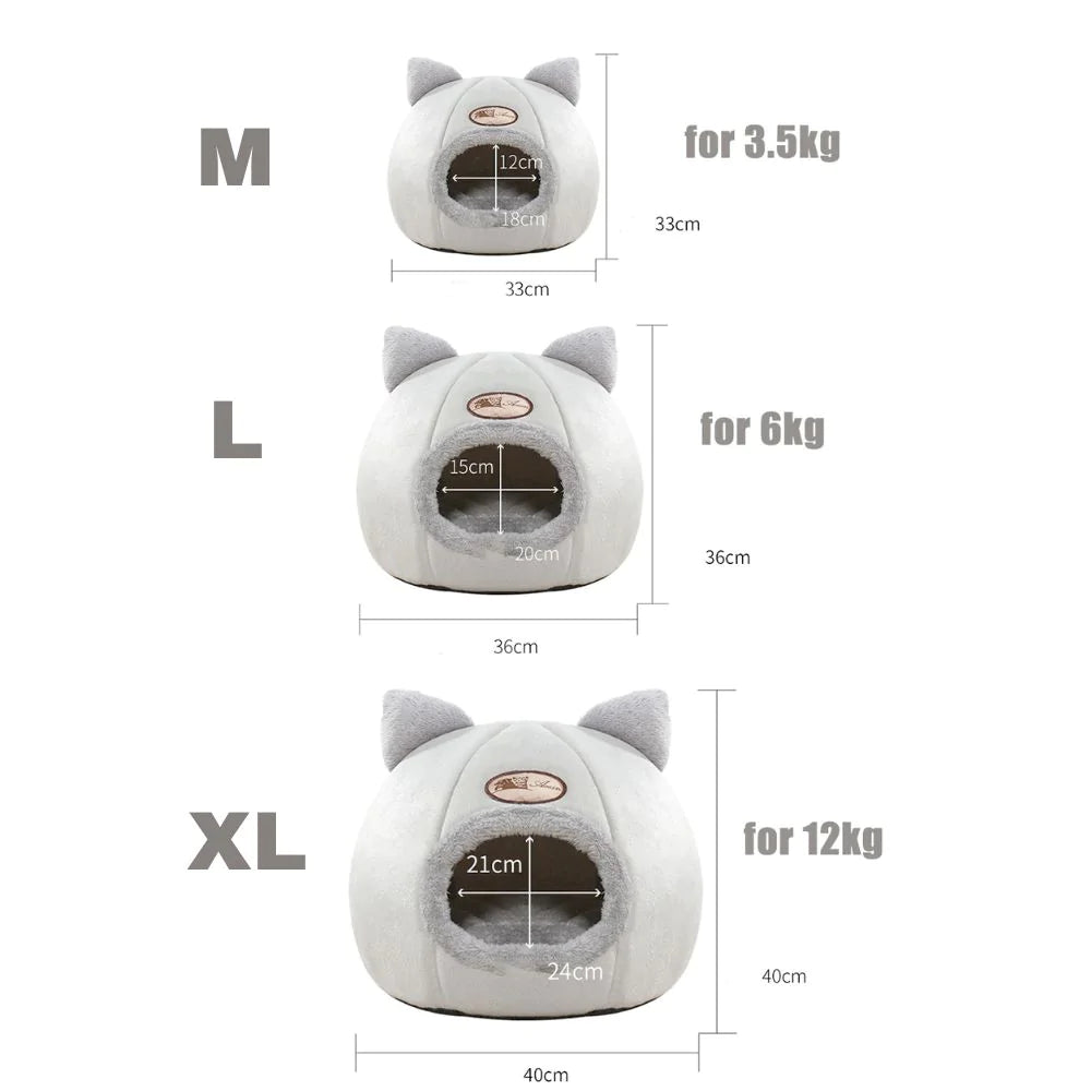 Cuddly Pet House Bed: The 2-in-1 Cozy Retreat Your Pet Will Love
