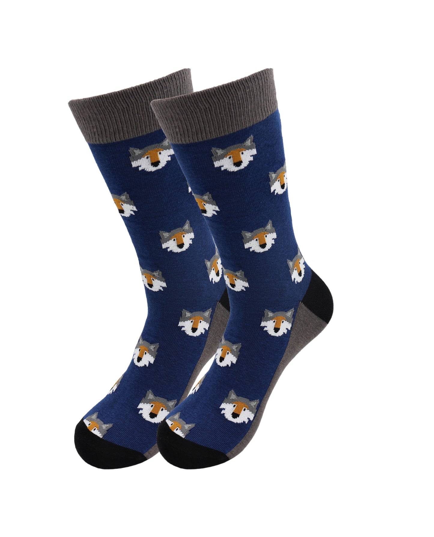 Sick Socks – Wolf Head – Casual Dress Socks