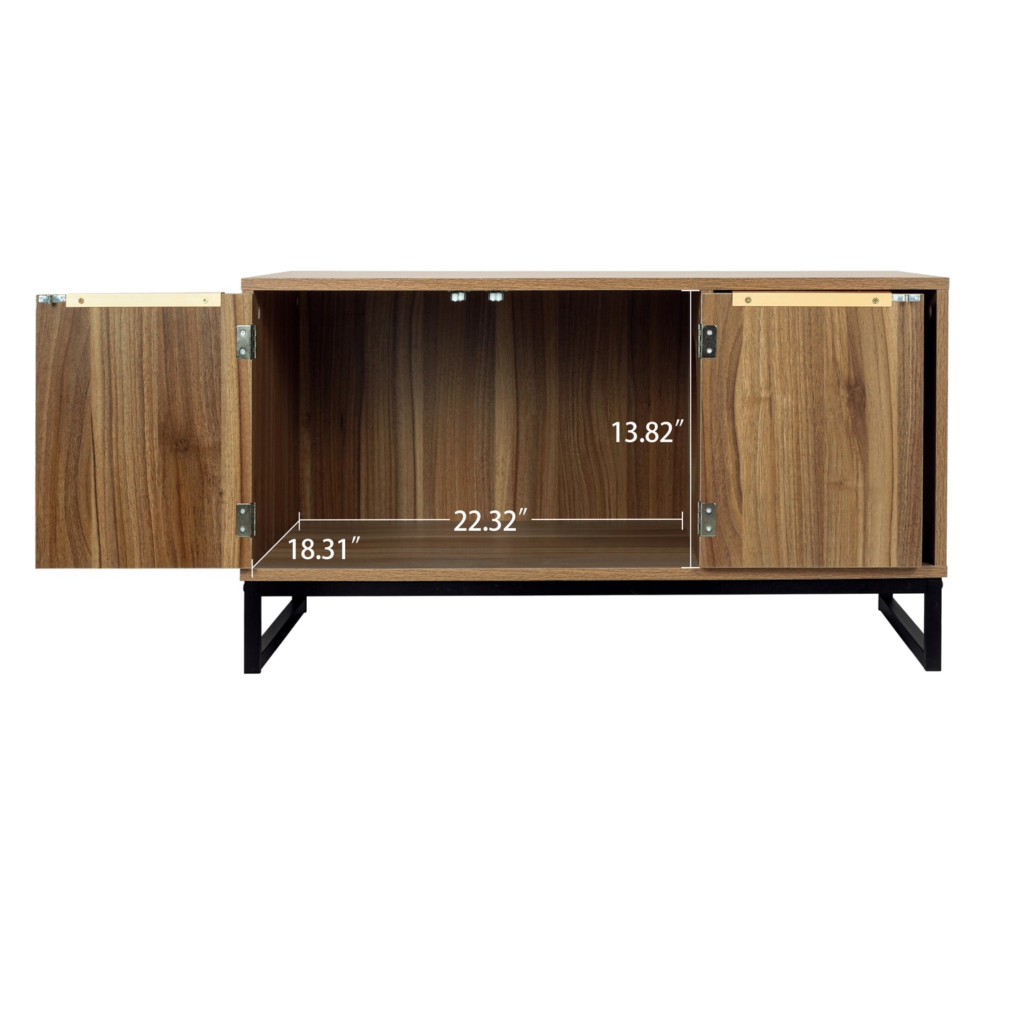 Cat House TV Cabinet for Living Room - Perfect cozy hideaway or litter box!