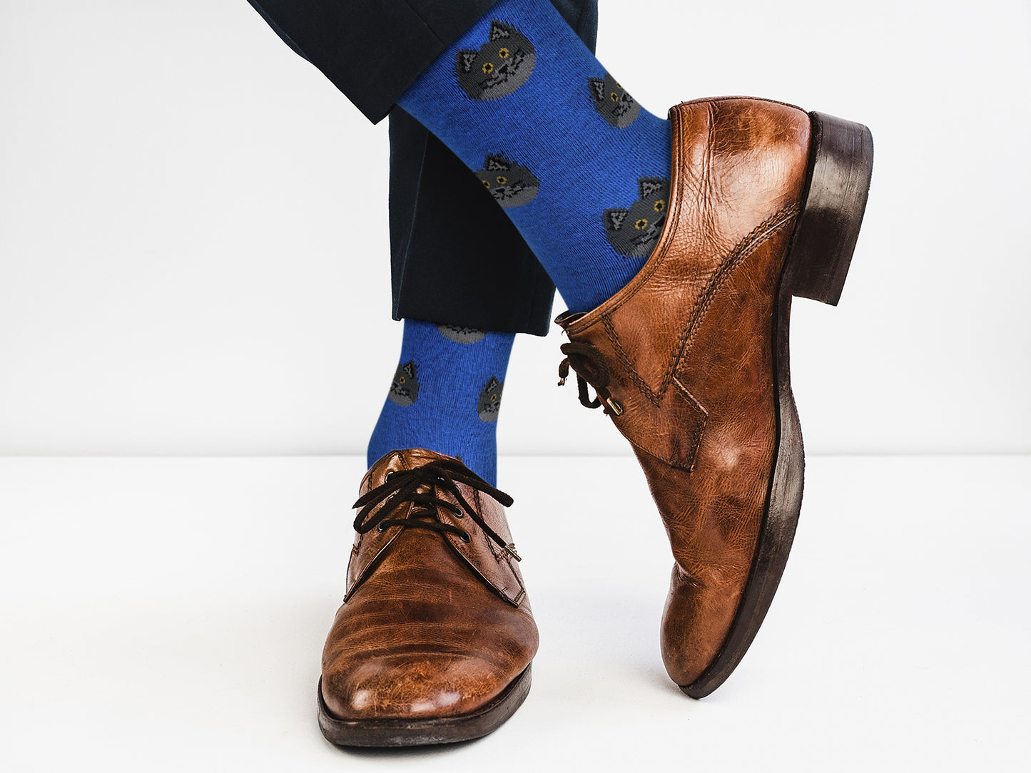 Cat Face – By Real Sic - Casual Dress Socks