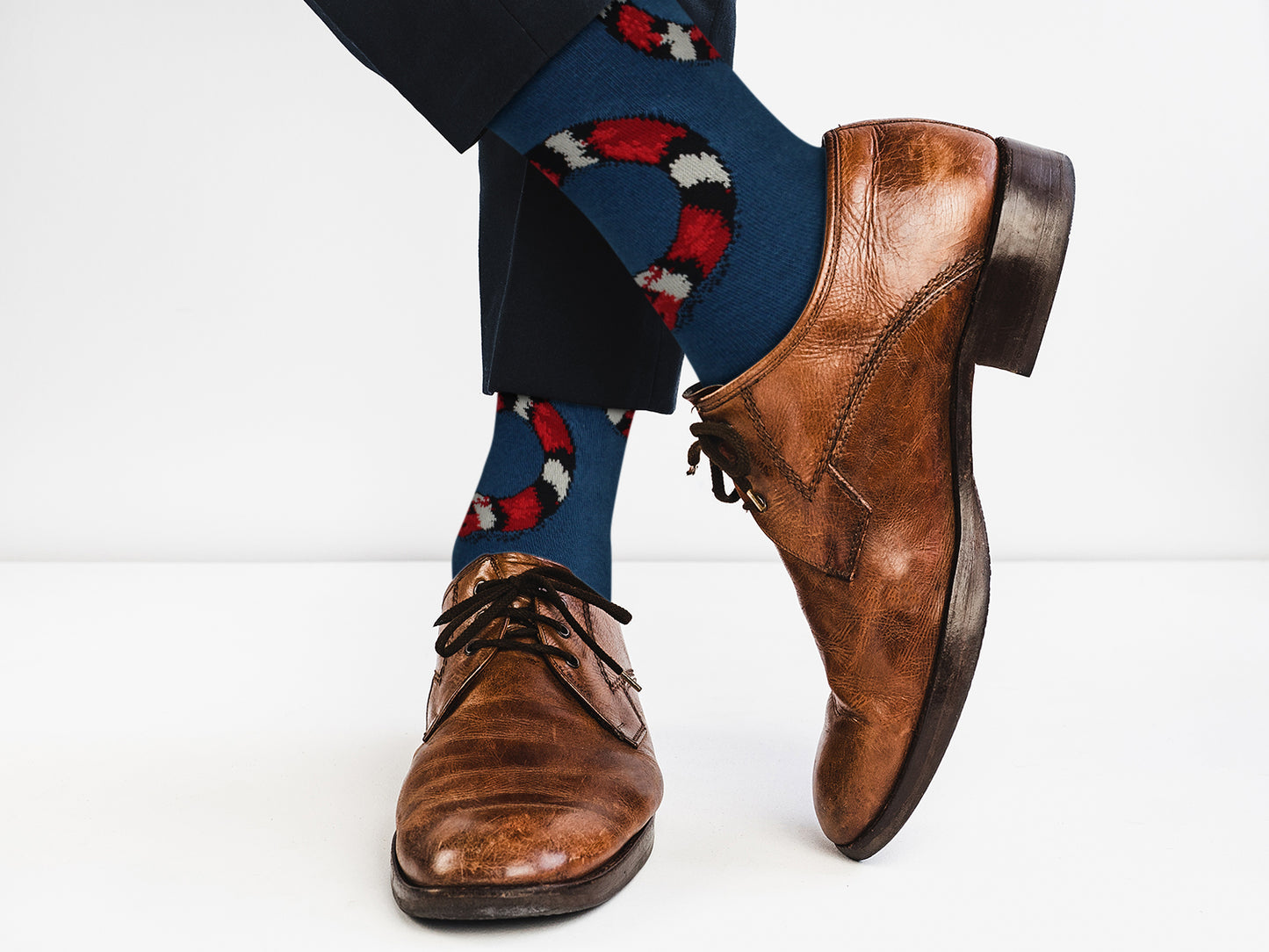 King Snake - Casual Dress Socks by Real Sic
