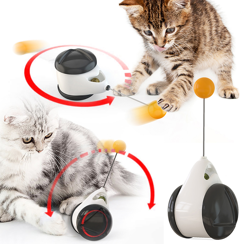 Tumbler Swing Ball Cat Toy – Endless Fun for Curious Cats