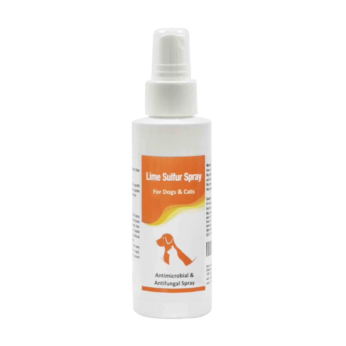 Lime Sulfur Pet Skin Cream and Spray - Soothes Itchy Skin