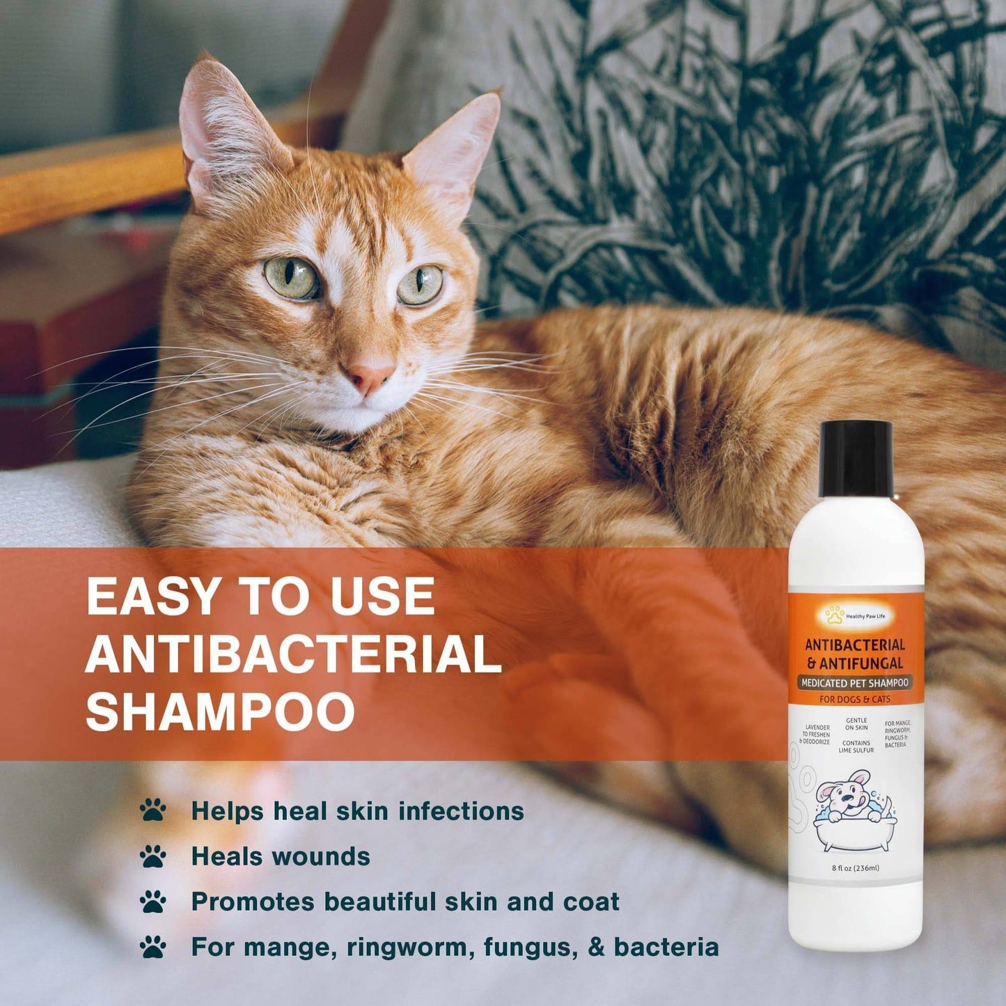 Classic Lime Sulfur Shampoo – Gentle Relief for Pets with Sensitive Skin