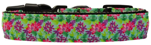 Tropical Flower Dog Collar or Leash – Island-Inspired Durable