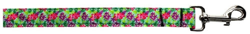Tropical Flower Dog Collar or Leash – Island-Inspired Durable