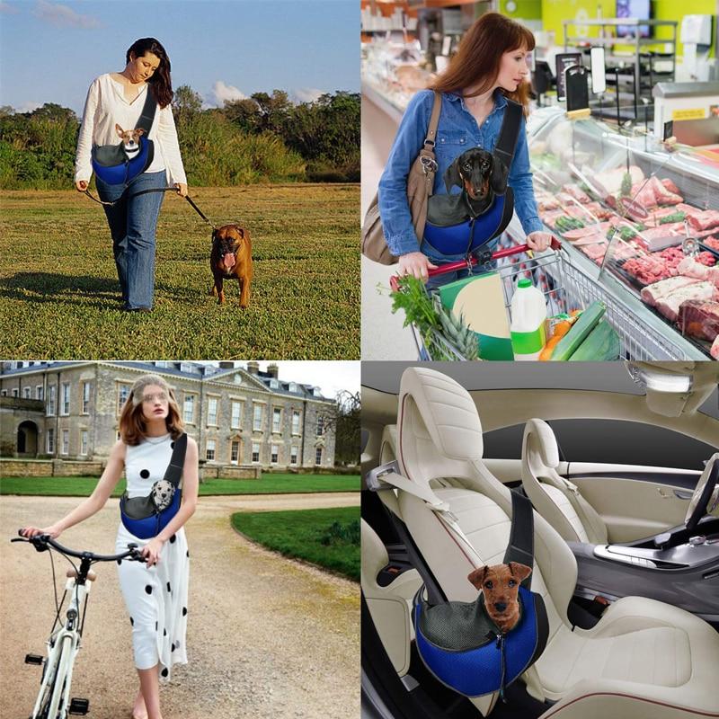 Pet Carrier Shoulder Bag - Stylish and Secure Travel for Pets