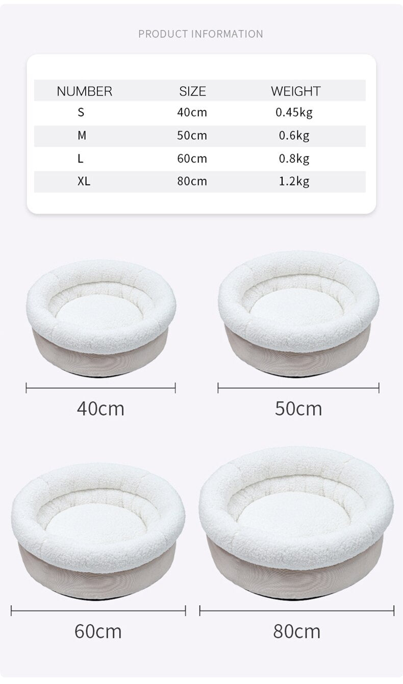 Soft Winter Warm Bed for Dogs and Cats