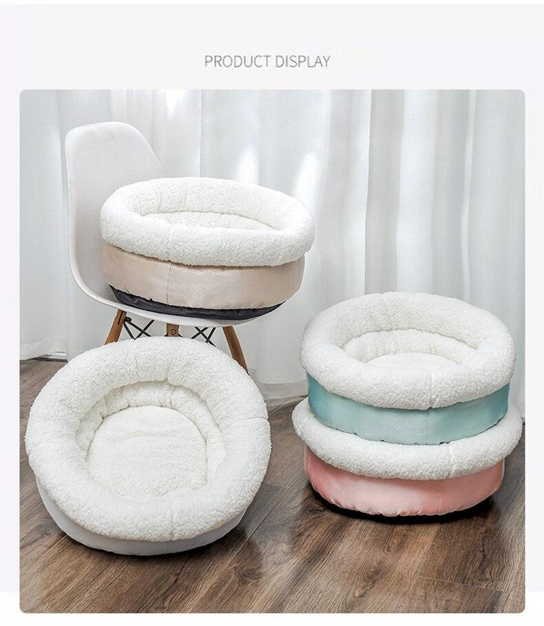 Soft Winter Warm Bed for Dogs and Cats