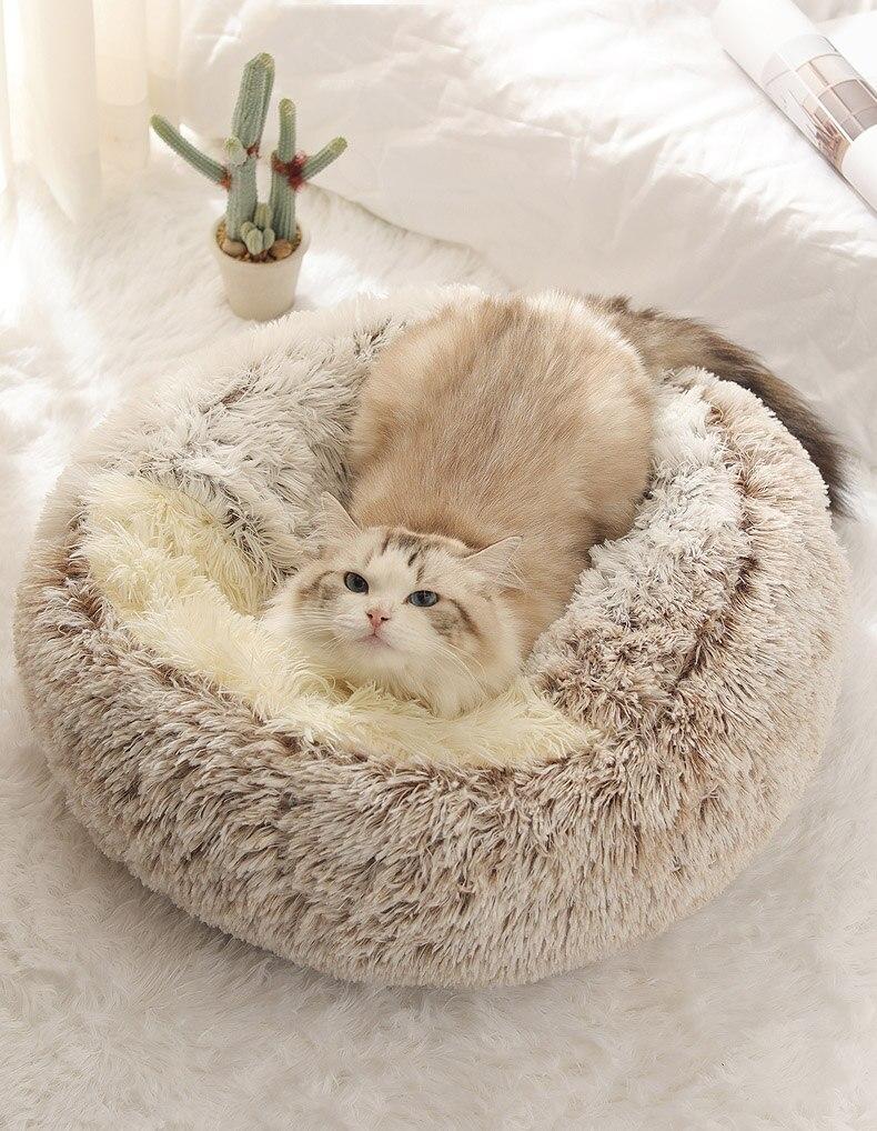 The Cozy Nest Bed Hideaway: The Ultimate 2-in-1 Retreat for Cats and Small Dogs