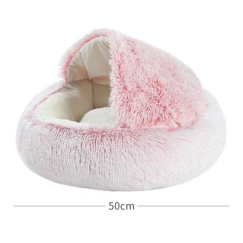 The Cozy Nest Bed Hideaway: The Ultimate 2-in-1 Retreat for Cats and Small Dogs