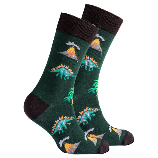 Men's Dinosaur Socks - Step Back in Time!