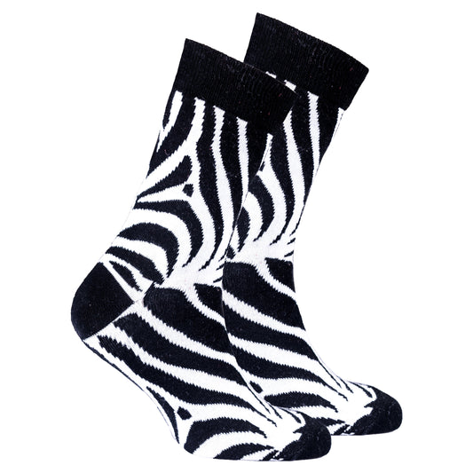 Men's Zebra Stripe Socks – Funky and Fun!