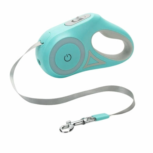 Retractable Light-Up Leash – Illuminated Walks for Dogs & Cats
