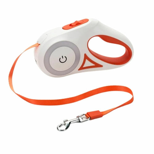 Retractable Light-Up Leash – Illuminated Walks for Dogs & Cats