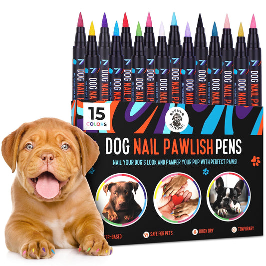 Paw-Safe Nail Polish Pens – Non-Toxic Grooming Fun for Dogs & Cats
