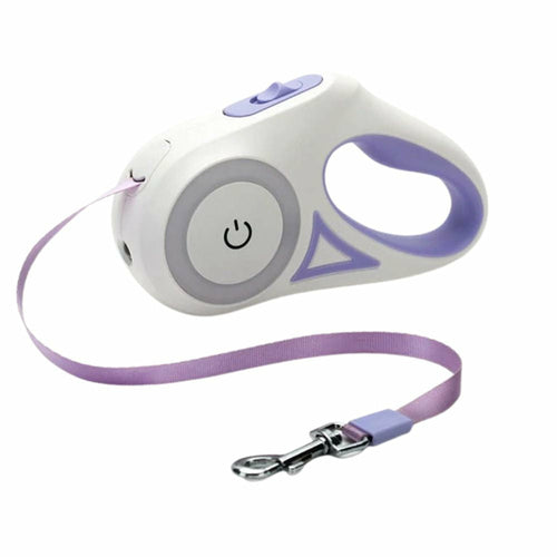 Retractable Light-Up Leash – Illuminated Walks for Dogs & Cats