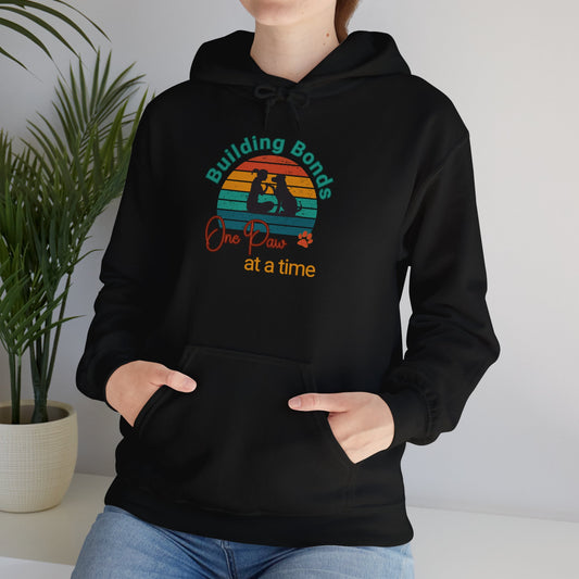 Building Bonds Hoodie – Retro Trainer Hoodie for Dog Lovers and Trainers