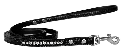 Dog & Pet Designer Croc Leash with Clear Crystal Rhinestones