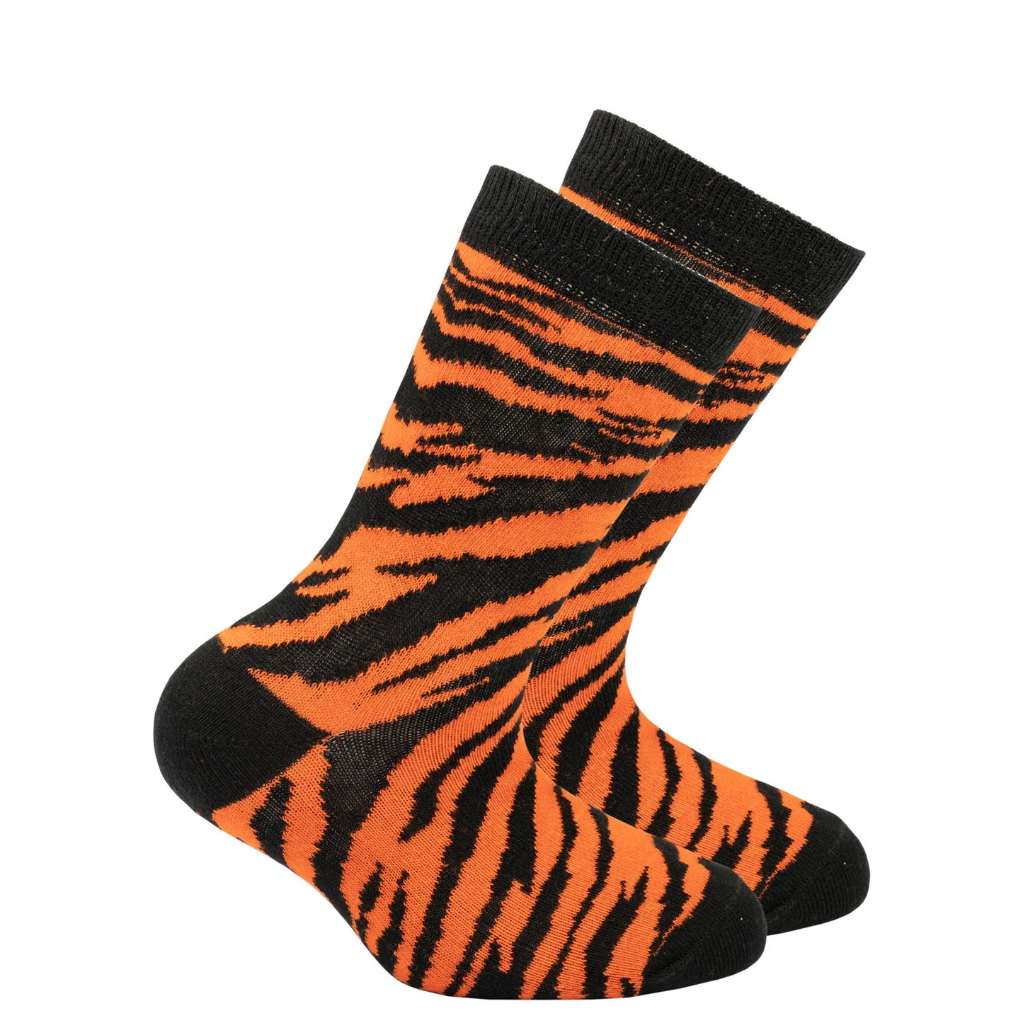 Kid's Jungle Tiger Socks – Adventure-Ready