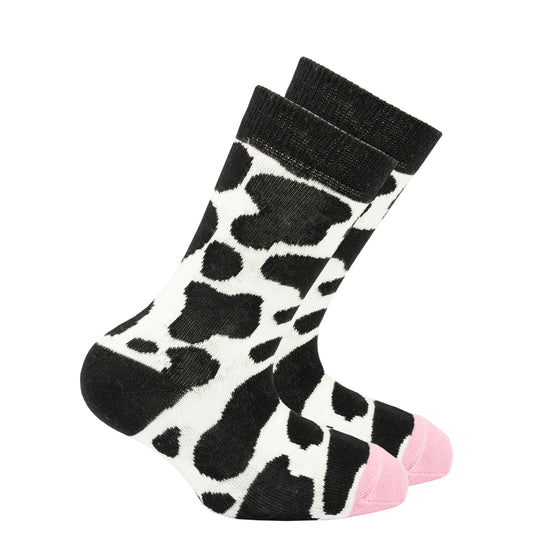 Kid's Cow Socks – Soft, Snuggly, and Udderly Adorable