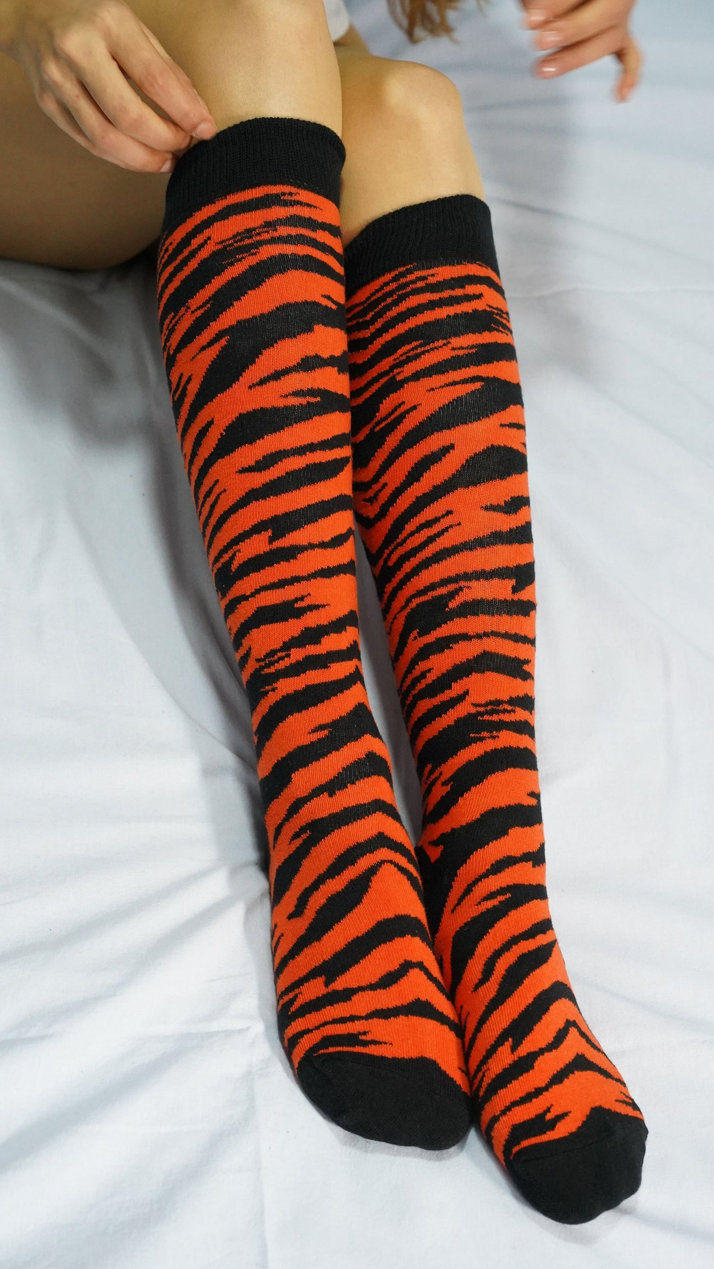 Women's Animal Print Knee High Socks Set (5) - Unleash Your Wildside!