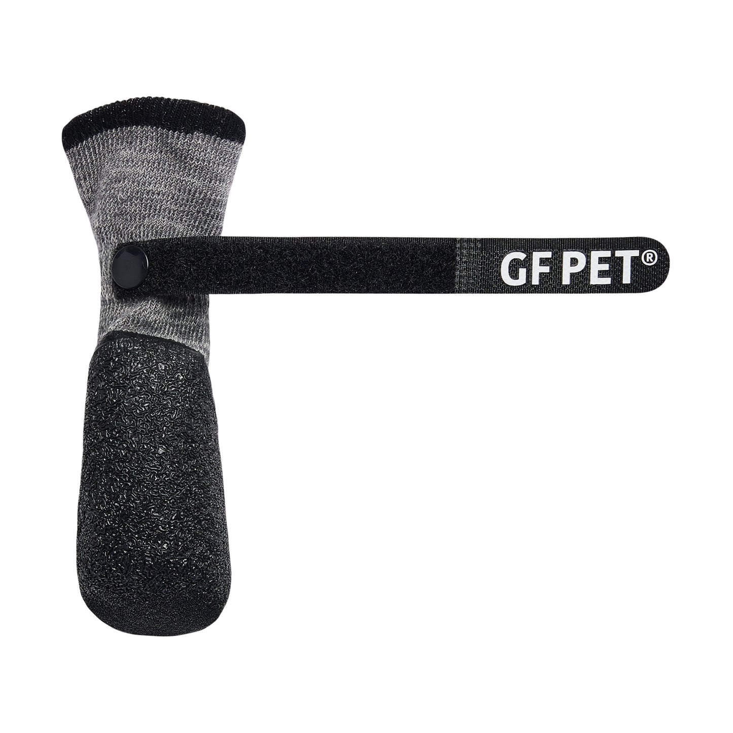 All Terrain Waterproof Dog Boots - Charcoal Grey | Paw Protection for All Seasons