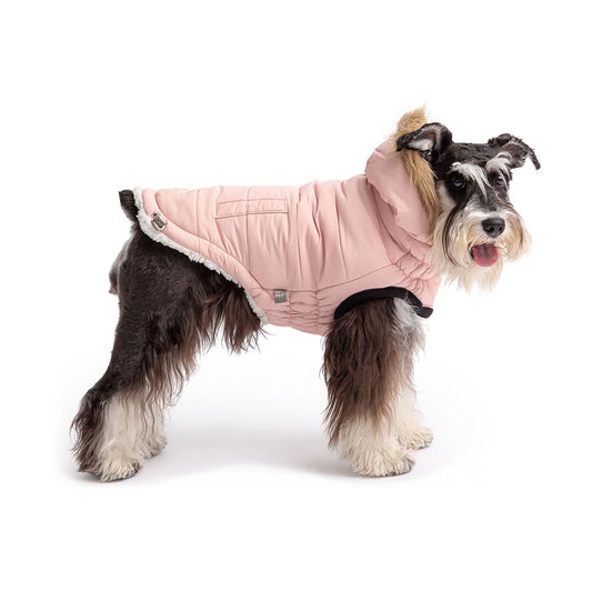 Urban Pink Parka - Sherpa Lining - Water Resistant Shell