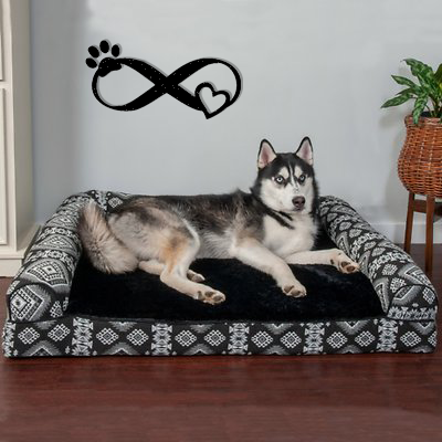 Infinity Paw Heart - Metal Wall Art - Celebrate the love you have for your pet!