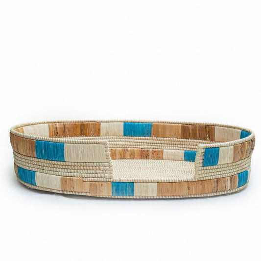Handwoven Eco-Friendly Banana Stalk Pet Bed – Artisan-Made in Africa