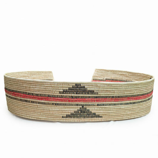 Traditional African Handwoven Pet Bed - Eco-Friendly