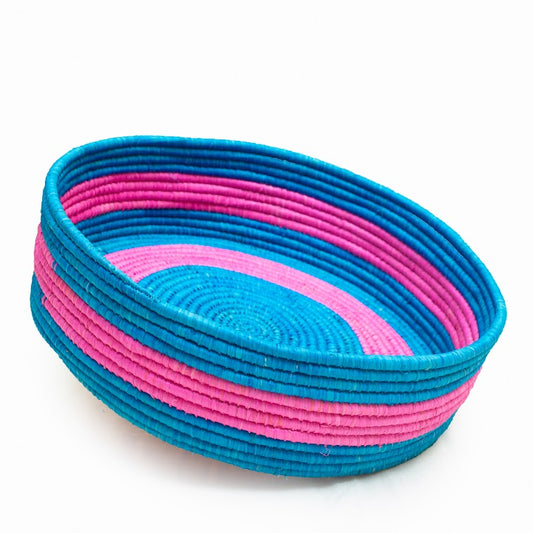 Rwenzori Handcrafted  Pet Bed Basket - Authentic African Basket