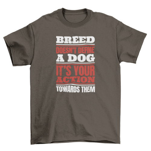 Dog Breed Awareness T-Shirt – Celebrate & Support All Breeds