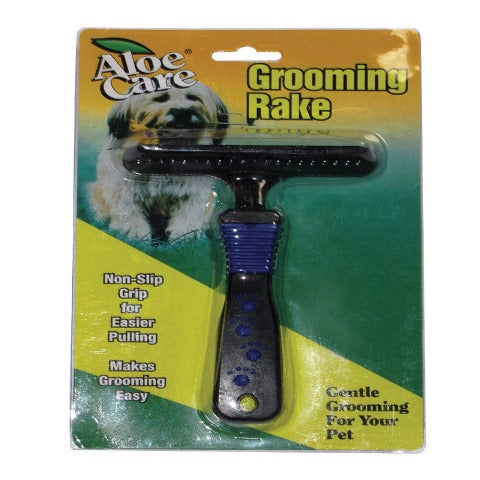 Pet Grooming Rake - Reduce Shedding/Minimize Allergens in Your Home
