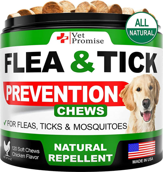 Vet Promise Flea & tick Chews for Dogs