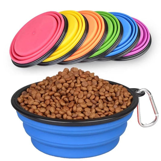 Collapsible Silicone Pet Bowl – Eco-Friendly Solution for Pets on the Go