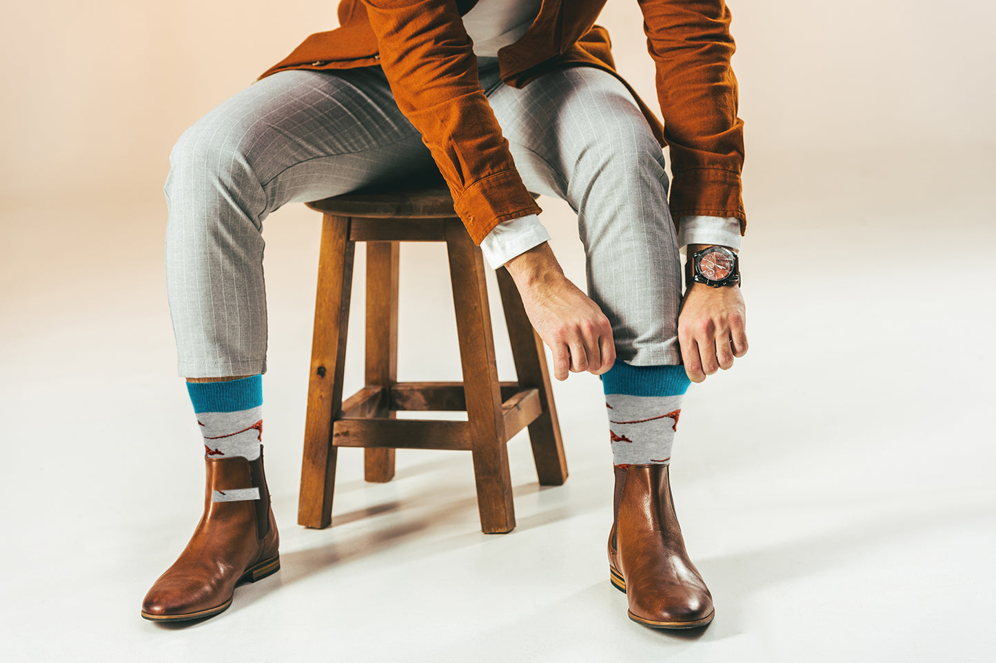 Sick Socks – Kangaroo – Casual Dress Socks