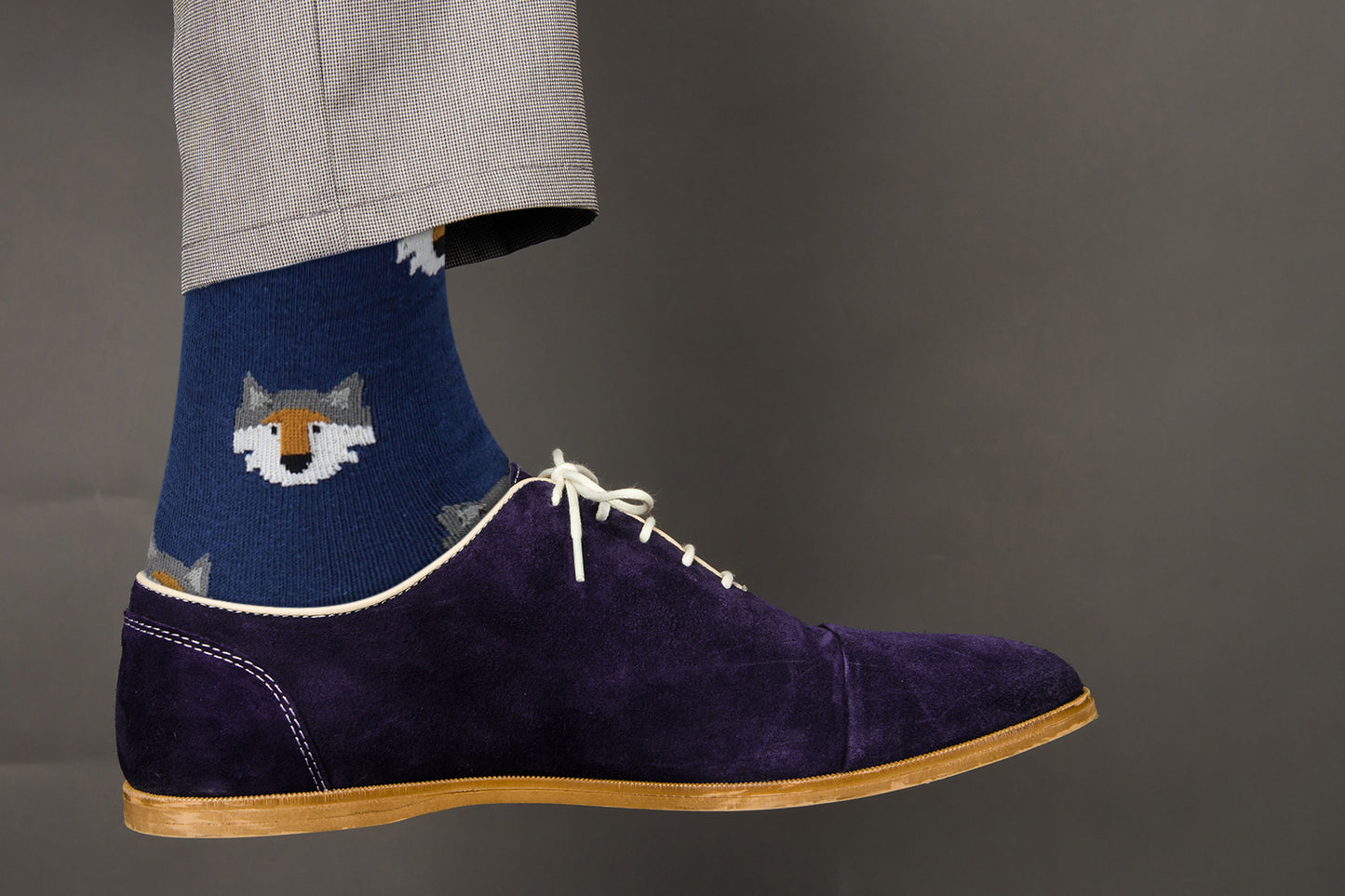 Sick Socks – Wolf Head – Casual Dress Socks