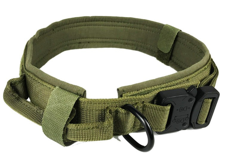 Military Style Dog Collar – Durable, Tactical Design for Active Dogs