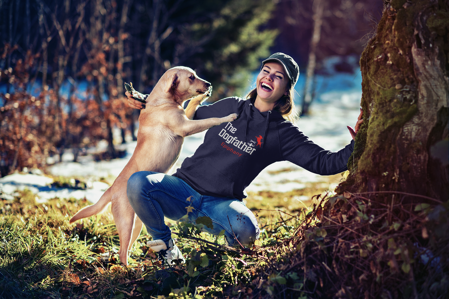 The Dogfather - Epiphany Hoodie – Because We All Know Who’s Really in Charge!