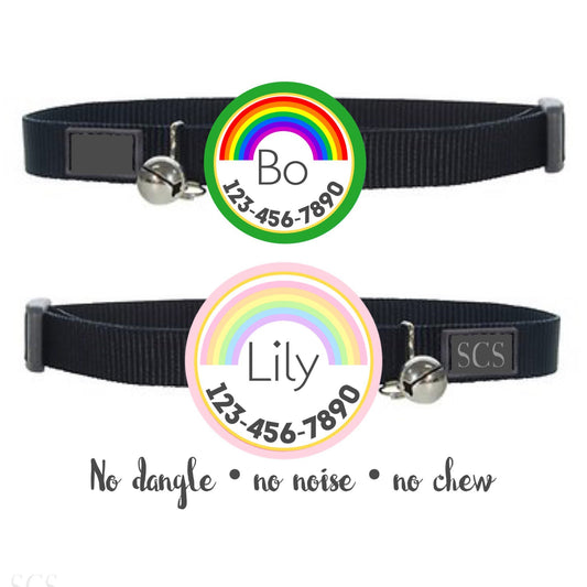 Rainbow Twist Tag - Pet ID Eco-Friendly