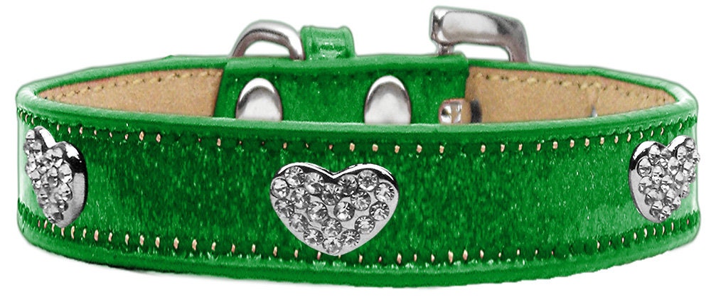 Dazzling Crystal Heart Collar for Pets – Perfect for Special Occasions