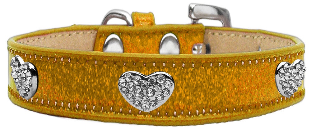 Dazzling Crystal Heart Collar for Pets – Perfect for Special Occasions
