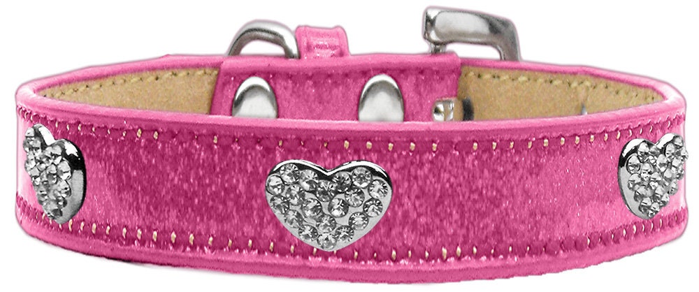 Dazzling Crystal Heart Collar for Pets – Perfect for Special Occasions